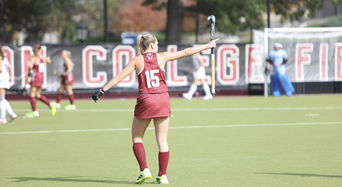BC extended its win streak versus the Wildcats to 14 games. (Jenny Krasic / Heights Staff)