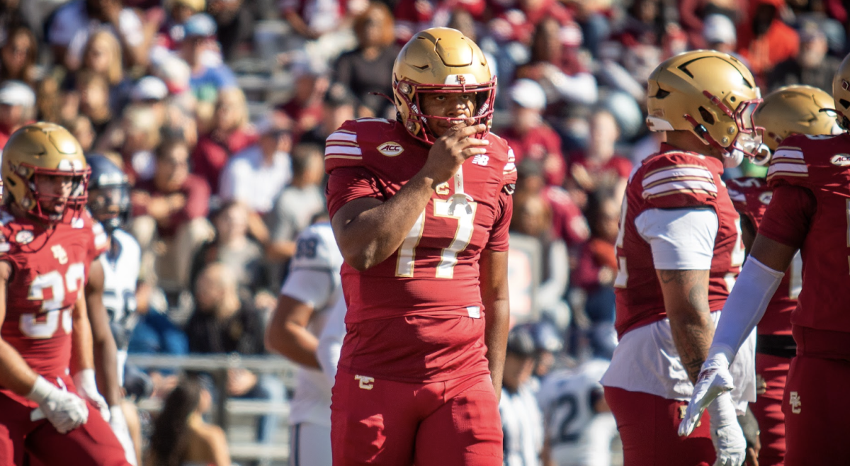 BC dropped last year's matchup to Lousville 31-27. (Yamari Santillan / Heights Staff)