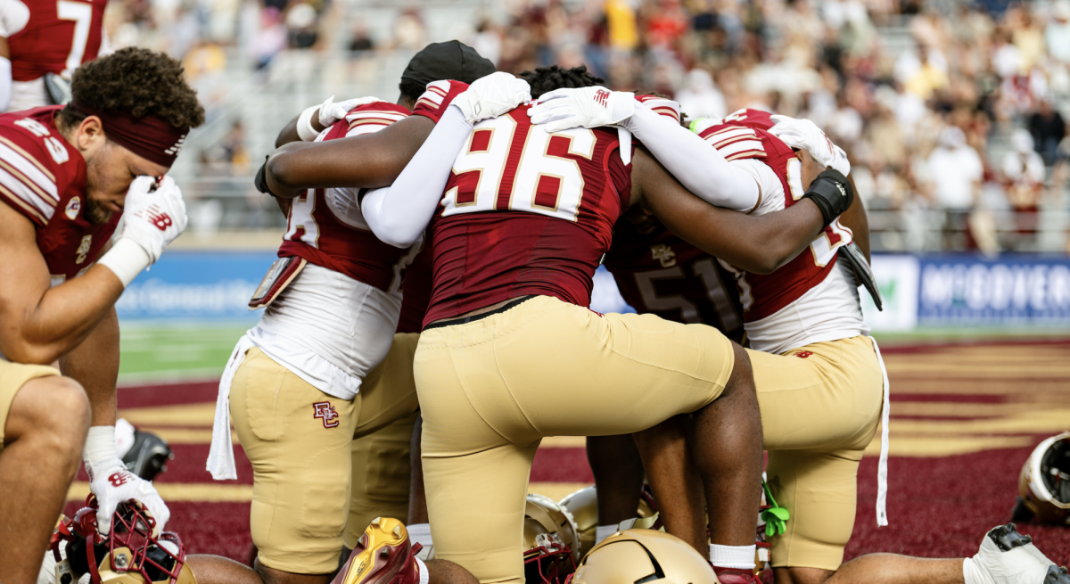 BC ended its 2024 season with a 34–23 win over Pittsburgh. (Paul Criado / Heights Staff)