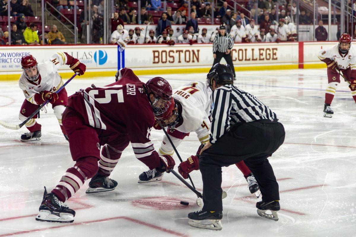 Through Our Lens: BC Men’s Hockey First Home Win