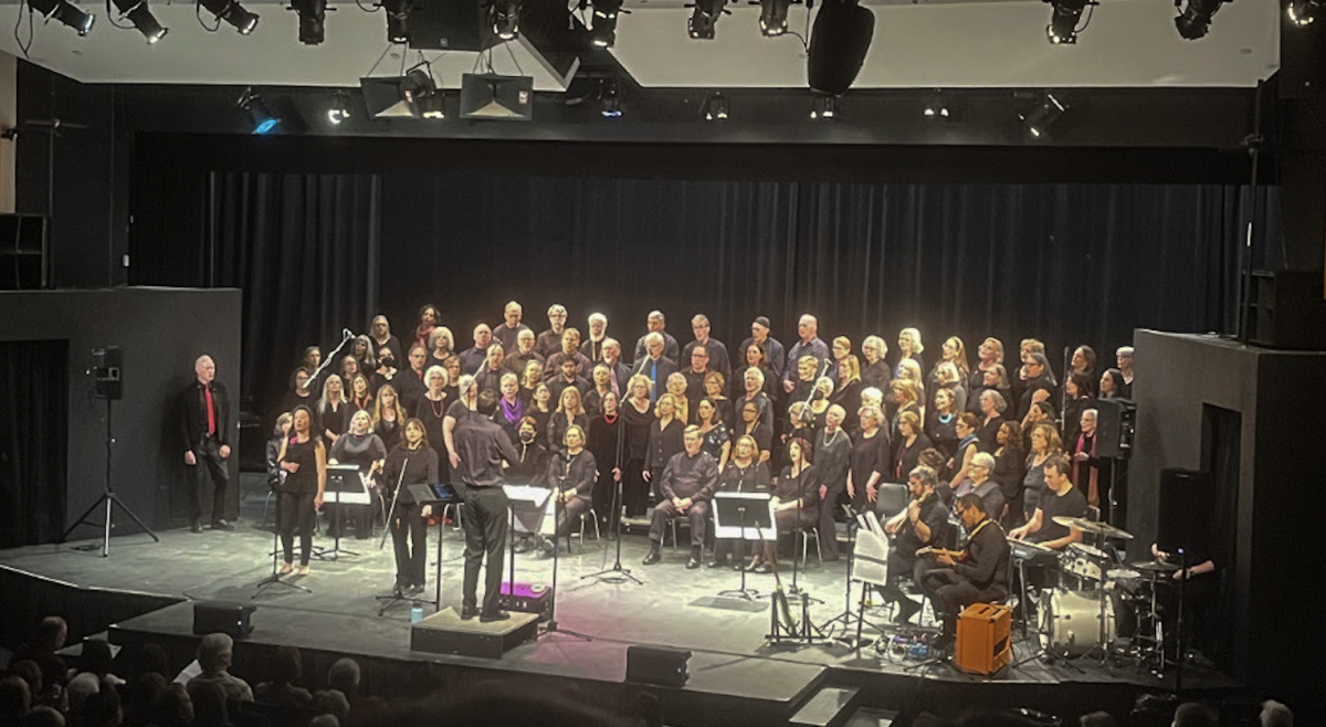 Anyone should be able to share their love of music, even if they only sing in the shower, explained Babu Krishnamurthy, a soloist for the group. (Jisu Yee / Heights Staff)
