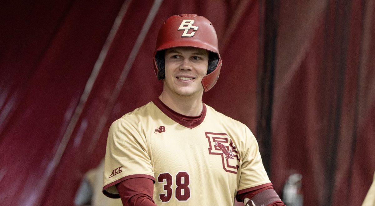 Toomey, pictured, racked up a .333 batting average and one home run over the weekend. (Anatoly Guz / Heights Staff)