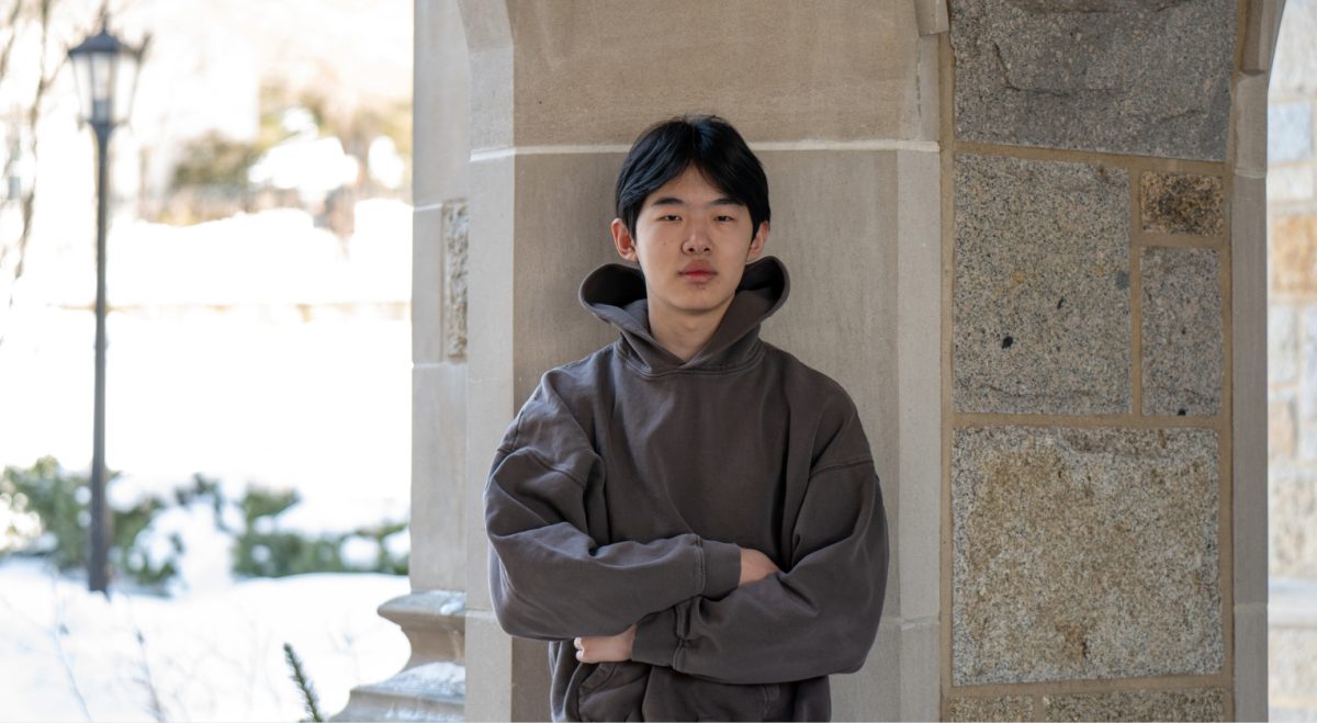Inspired by his grandfather, who struggled with cognitive decline, Xue said he wanted to develop a test to combat the same issues his grandfather dealt with.  (Ellie El-Fishawy / Heights Editor) 