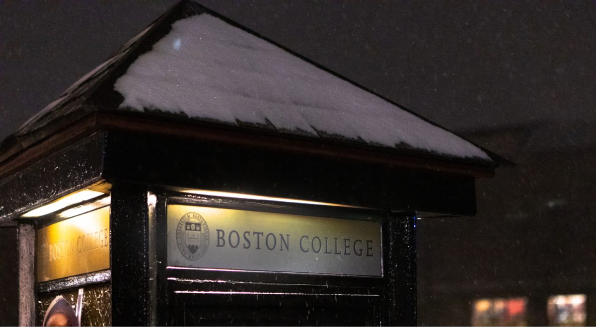 BC last canceled classes multiple times in an academic year in 2015 after the University closed four times after four snowstorms hit Boston. (Leo Wang / Heights Archives)
