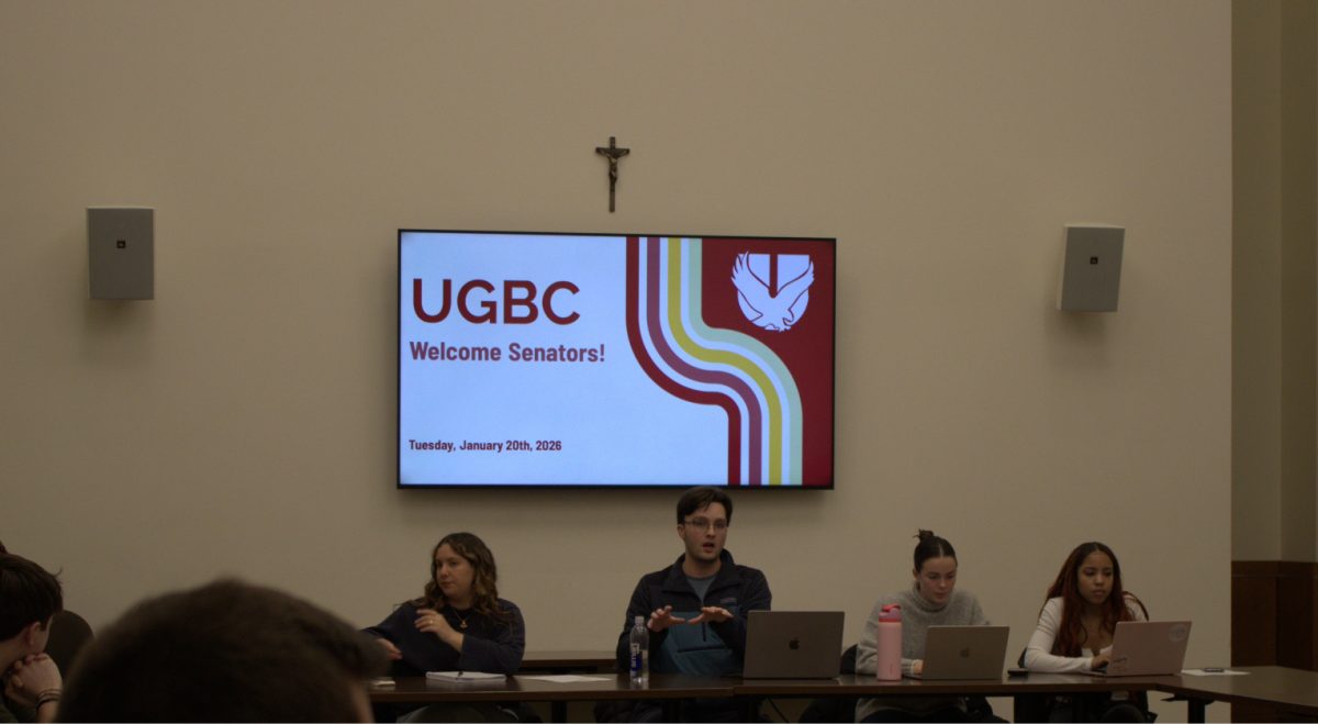 In their campaign descriptions, the two tickets framed their bids around competing visions for the student government. (Remaz Kaaber / Heights Staff)