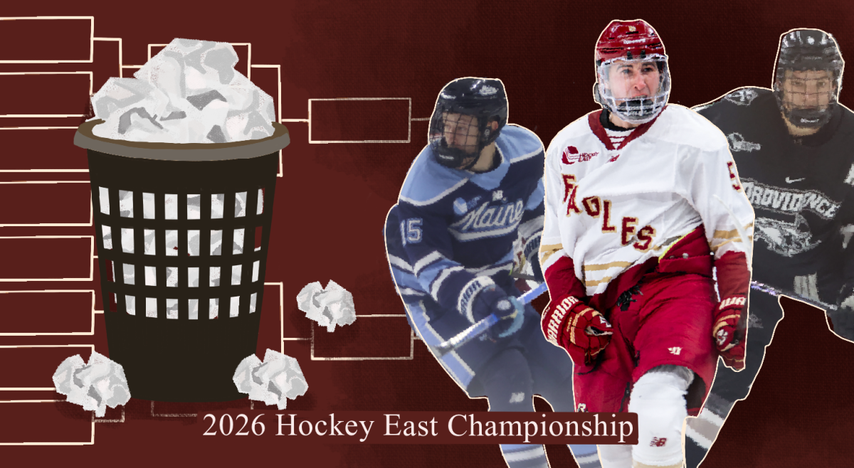 BC's 12 Hockey East titles are the most among the conference. (Jashodhara Jindal / Heights Editor)