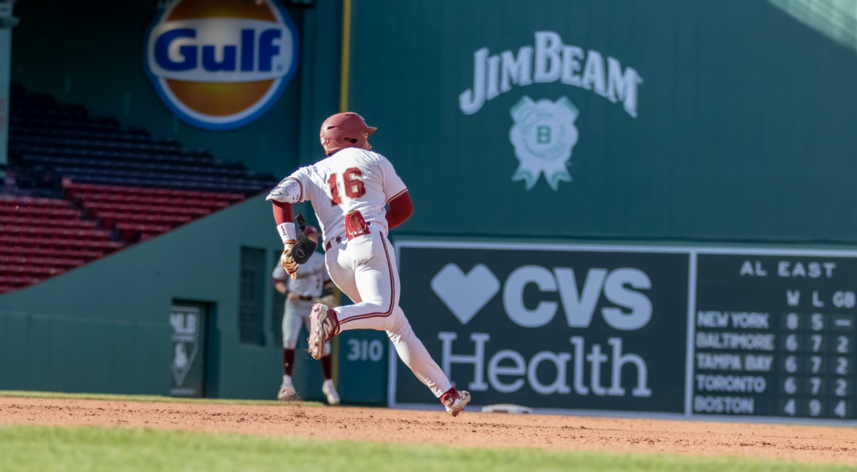 Solier, pictured, homered twice in the loss. (Callie Oxford / Heights Senior Staff)